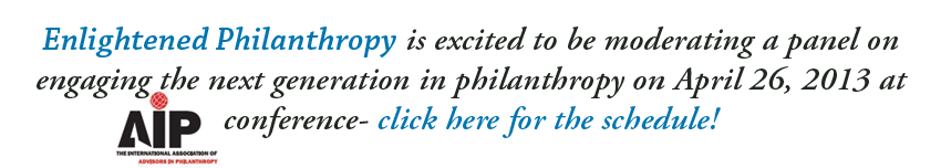 AIP-Conference - Enlightened Philanthropy